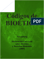 Códigos de Bioética