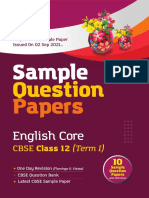 Arihant Eng Sample Paper