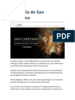 Biografía de San Cayetano