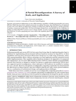 FPGA Dynamic and Partial Reconfiguration: A Survey of Architectures, Methods, and Applications