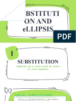 Substitution and Ellipsis