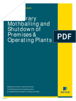 Aviva Temporary Mothballing and Shutdown Premises Operating Plants