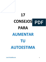 17 consejos para aumentar tu autoestima