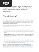 1-What Is Text Mining - IBM