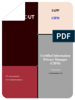 Updated IAPP CIPM Certified Information Privacy Manager Exam Prep - January 2022