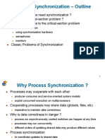 Process Synchronization - Outline
