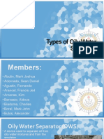 Types of Oily Water Separator: Group 1