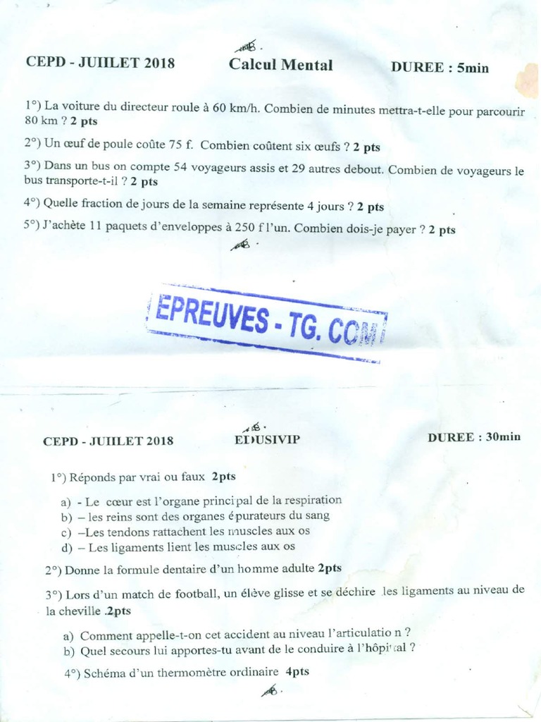 Cepd 2018 | PDF