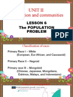 Chapter 6 The Population Problem