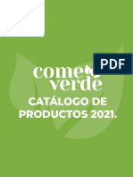 Catalogo de Productos Come Verde 2021