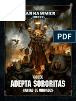 Codex Sororitas - Cartas de Unidades