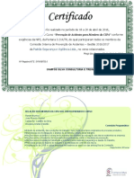 Certificado CIPA EMPRESA