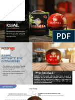 Iceball: Revolutionary Self-Detonating Device Designed To Extinguish Any Type of Fire