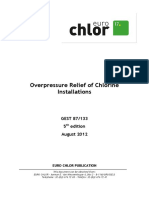 Overpressure Relief of Chlorine Installations