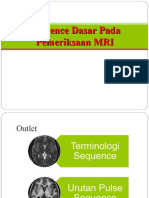 Sequence Dasar Pada Pemeriksaan Mri