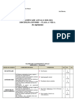 Planificare Calendaristica Clasa a VIII A