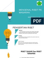 TM 1 RP - Mengenal Riset Pemasaran