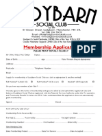 Membership Forms Sept 21