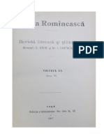 Icoane Fugare. Impresii Din Dobrogea H. Sanielevici, Viața Românească 1911