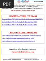 Current Affairs PDF Plans | PDF | Gujarat