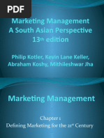 Marketing Management A South Asian Perspective 13 Edition