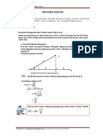 Proyeksi Vektor Pada Vektor Lain