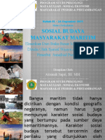 SOSIAL BUDAYA MARITIM