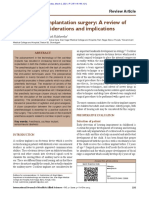 Anesthetic Considerations for Cochlear Implant Surgery