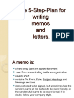 Slide - Memo Writing