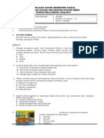 Soal Pas - K4 - Tema 1