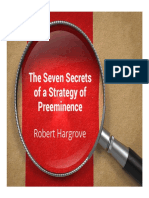 Report - Strategy of Preeminence