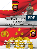 Anev Paparan Kapolres Kku BLN Oktober 2021