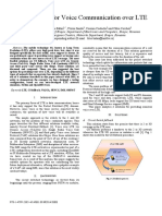 Demonstrator For Voice Communication Over LTE