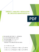 Unidad 4 Circuitos de CA Monofasicos