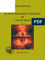 Monast Serge - Le Gouvernement Mondial de l'Antéchrist