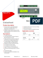 MainsPro Datasheet r3