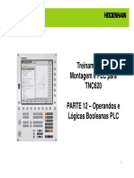 PARTE 12 - TNC620 Operandos e Lógicas Booleanas PLC Rev006