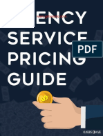 Agency Service Pricing Guide