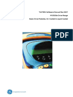 GE Power Conversion. T1679EN Software Manual Rev MV3000e Drive Range. Basic Drive Modules, Air-Cooled & Liquid Cooled