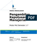 Pengambilan Keputusan Manajerial