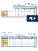 HB4 Attendance and Schedule