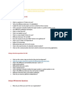 Infosys Interview Questions For ECE