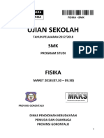 Soal Paket B Fisika