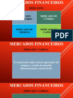 Mercados Financeiros-Mercado Cambial e de Capitais