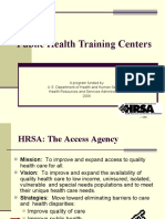 Public Health Training Centers