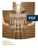 Building Services: Assignment - Ii (PART 2)