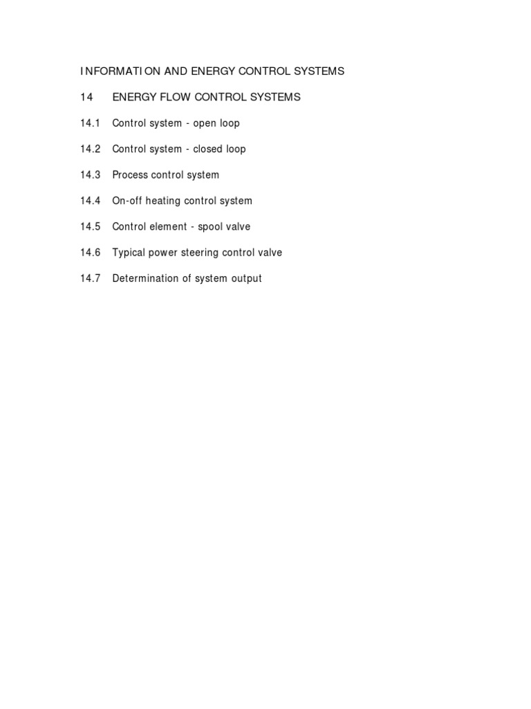 TEXT Information Energy Control Systems | PDF | Control System | Feedback