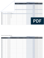Project Tracking Template: Projects Deliverable (S) Cost / Hours