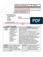 Sesion de Aprendizaje - Semana 1 - Exp 9 - 3y4