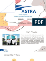 Analisis CSR & Community Development PT. Astra Internasional